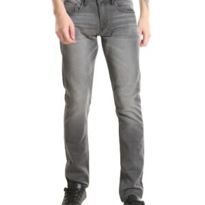 TURMS Men's Cool Tech Jeans All Degree Anti Odor UV Protectant Travel Edition Mid Rise Denim Pants | Stretchable Comfort Cotton Rich