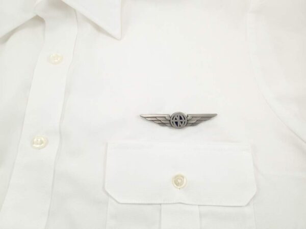 Luso Aviation Pilot Wings Aviator's Uniform Shirt Lapel Pin - Image 4