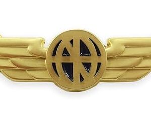 Luso Aviation Pilot Wings Aviator's Uniform Shirt Lapel Pin