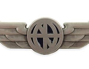 Luso Aviation Pilot Wings Aviator's Uniform Shirt Lapel Pin