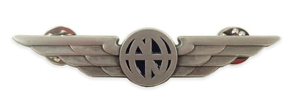 Luso Aviation Pilot Wings Aviator's Uniform Shirt Lapel Pin