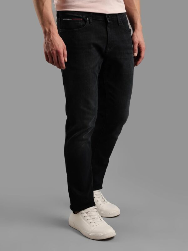 Tommy Hilfiger Mid-Wash Regular-Fit Mid Rise Jeans - Image 6