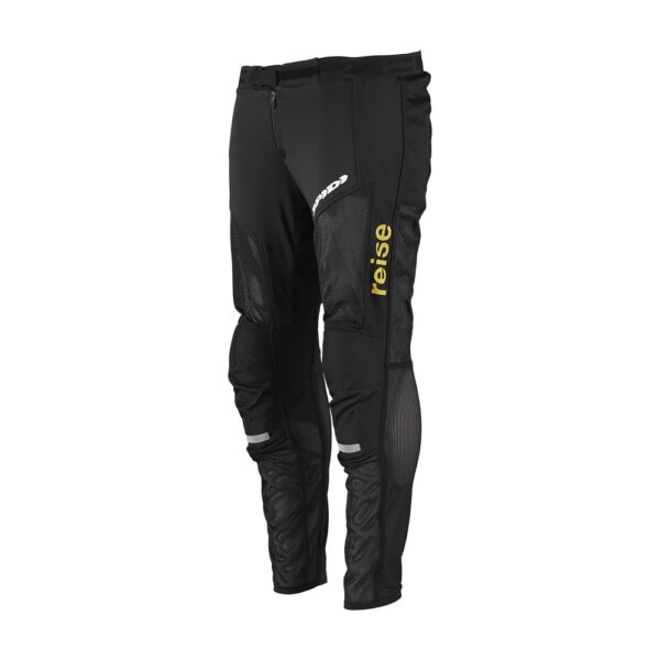 Reise X SPIDI - Diablo Mesh Compact Riding Pant – CE Certified with Warrior Tech Armor | Superior Abrasion Resistance | Breathable mesh for Optimal Airflow | Black Color - Image 3