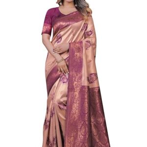 shanaya Soft Hand Dyeing Chinnon Saree with Heavy Embroidery, Sequence & Jari Work Elegant Designer Border Lightweight Bridal & Party Saree Ethnic Indian Saree