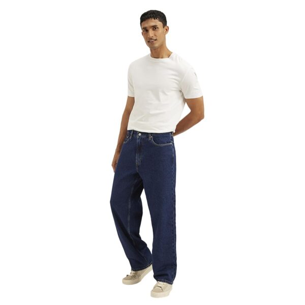 Levi's Men's 578 Baggy Fit Navy Jeans - Image 4