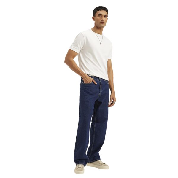 Levi's Men's 578 Baggy Fit Navy Jeans - Image 5