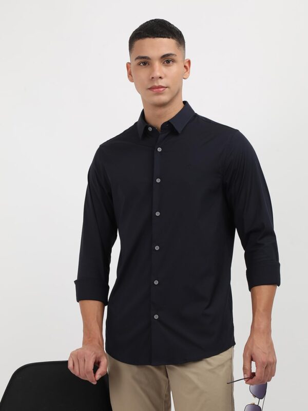 Calvin Klein Jeans Department1510 Solid Slim Fit Shirt - Image 2