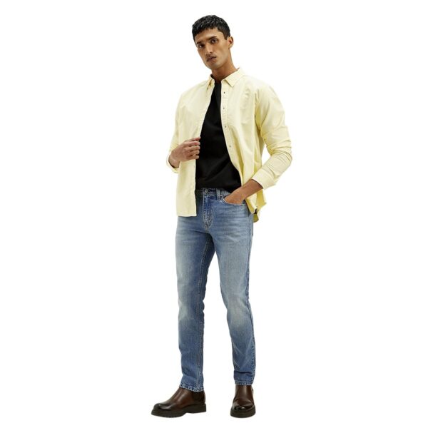 Levi's Men's 511 Light Blue Slim Fit Mid Rise Jeans - Image 4