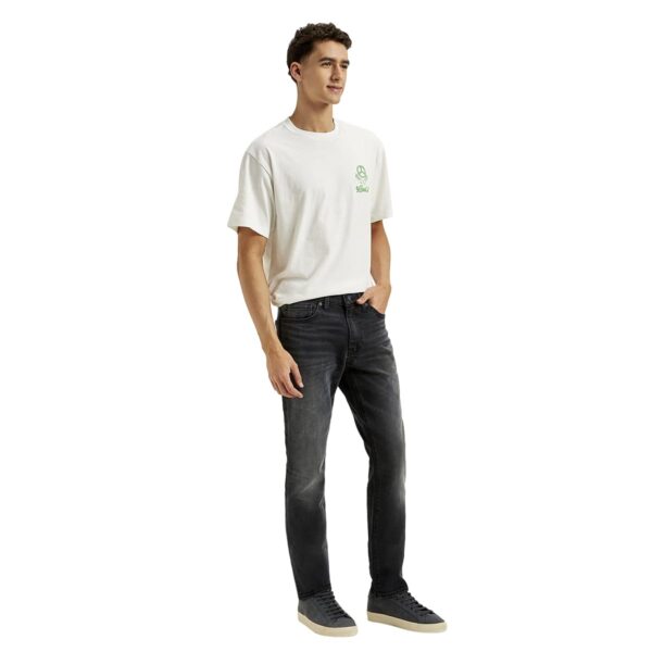 Levi's Men's 511 Black Slim Fit Mid Rise Jeans - Image 4