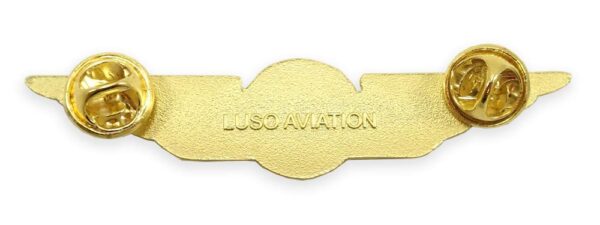Luso Aviation Pilot Wings Aviator's Uniform Shirt Lapel Pin - Image 3