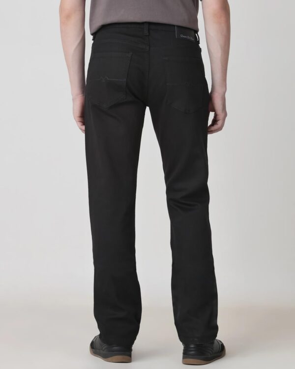 MUFTI Black Regular Jeans - Image 4