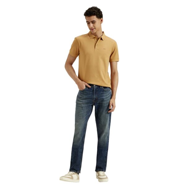 Levi's Men's 511 Dark Blue Slim Fit Mid Rise Jeans - Image 4