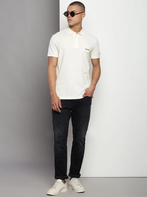 Tommy Hilfiger Light-wash Regular Fit mid Rise Jeans - Image 4