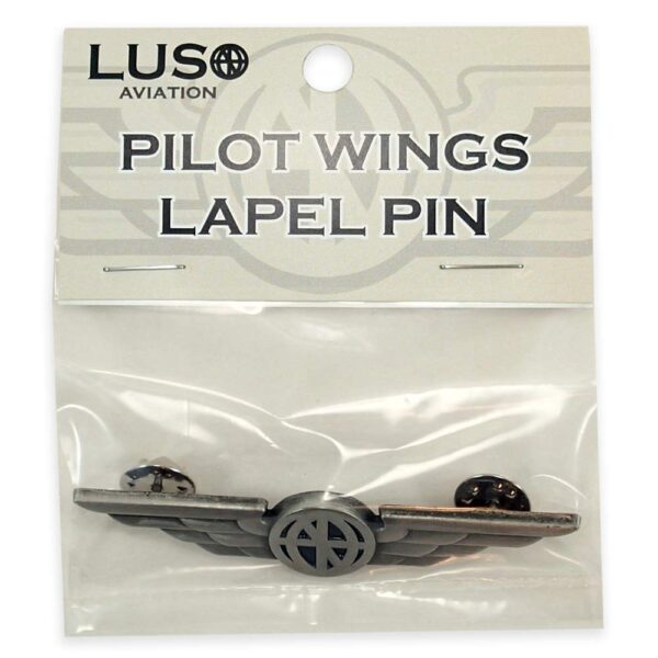 Luso Aviation Pilot Wings Aviator's Uniform Shirt Lapel Pin - Image 5