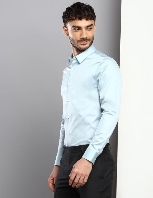 Calvin Klein Department1070 Solid Slim Fit Shirt - Image 3