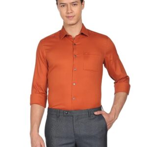 Arrow Men's 100% Cotton Slim Fit Shirt