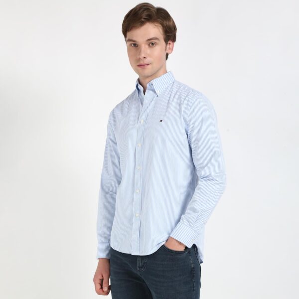 Tommy Hilfiger Men's Cotton Regular Fit Shirt - Image 2