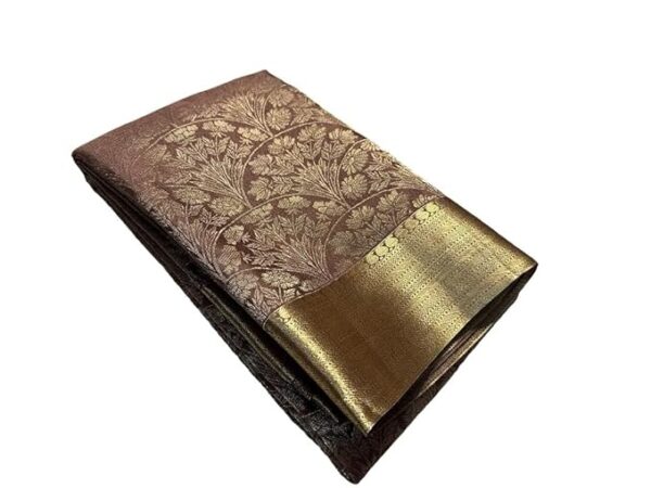 Shree Silk Mills Every Occasion Lightweight Brocade Mysore Silk Saree