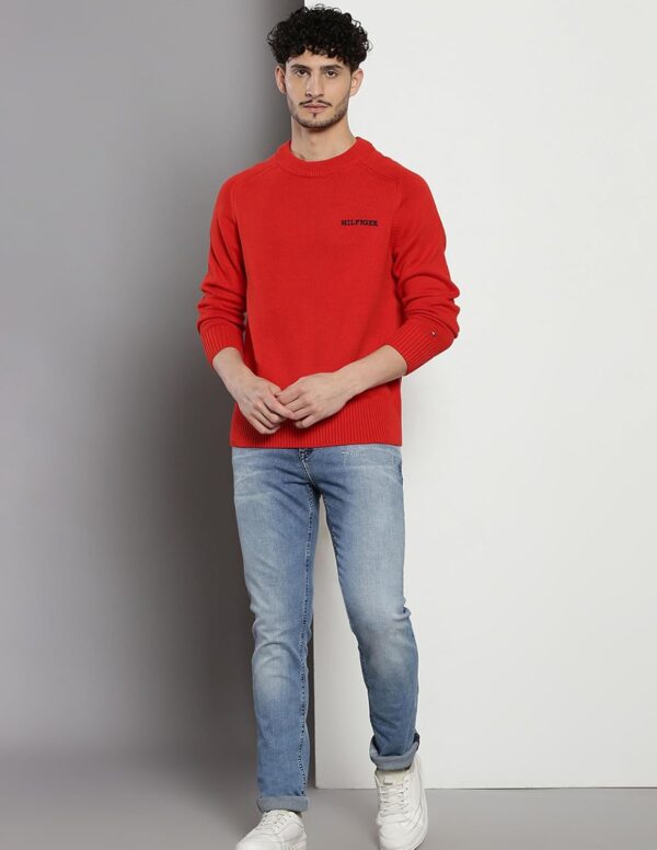 Tommy Hilfiger Men Mid Rise Regular Fit Jeans - Image 3