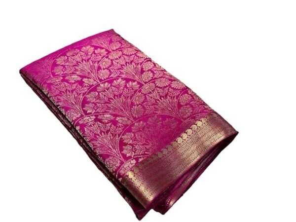 Shree Silk Mills Every Occasion Lightweight Brocade Mysore Silk Saree