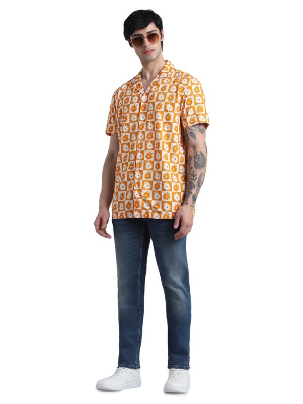 JACK & JONES Men Low Rise Ben Skinny Fit Heavy Fade Clean Look Stretchable Jeans - Image 2