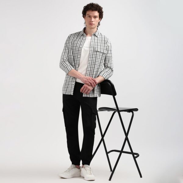 Calvin Klein Department3874 Checkered Regular Fit Shirt - Image 6