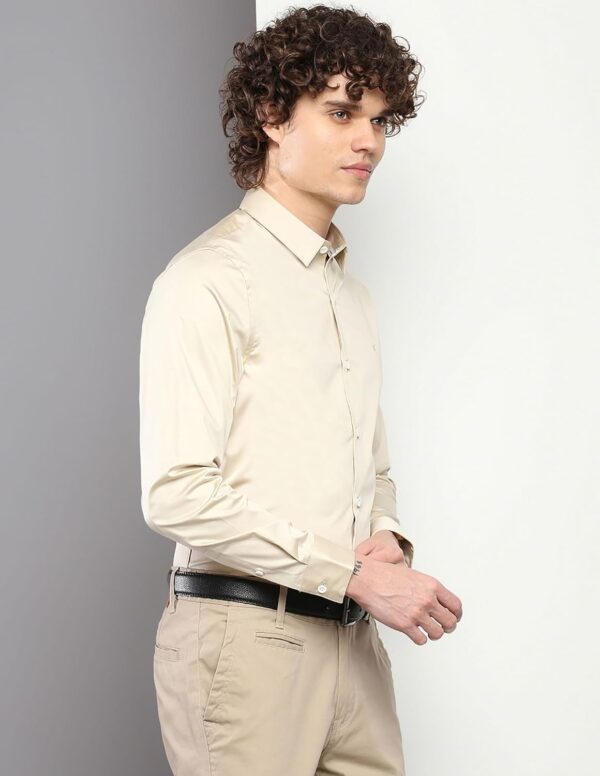 Calvin Klein Department1070 Solid Slim Fit Shirt - Image 4