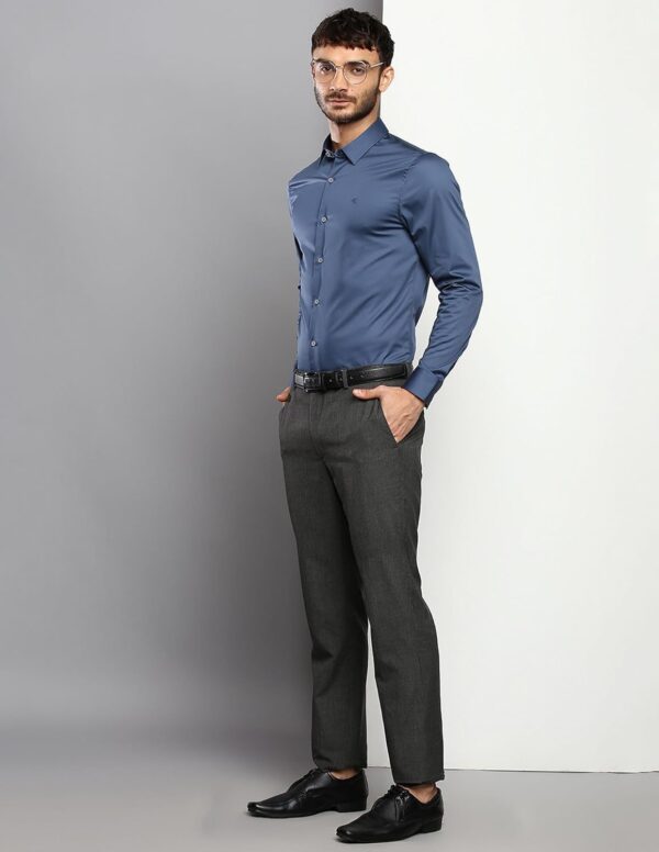 Calvin Klein Department1070 Solid Slim Fit Shirt - Image 2