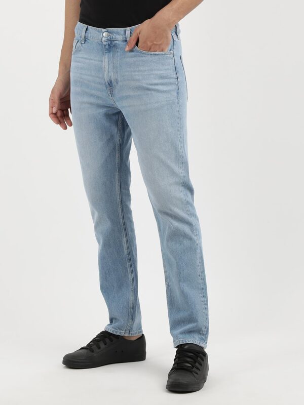 Tommy Hilfiger Men's Regular Mid Rise Jeans - Image 3