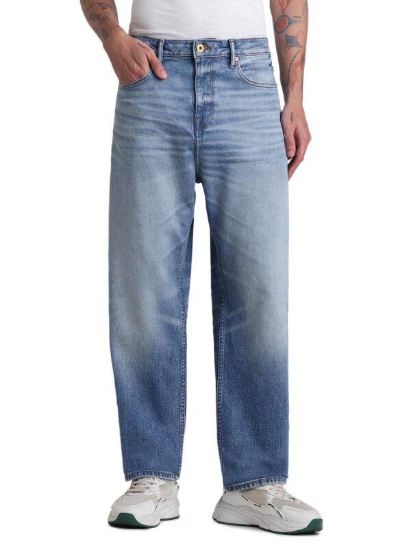 JACK & JONES Men's Mid Rise Loose Jeans - Image 2