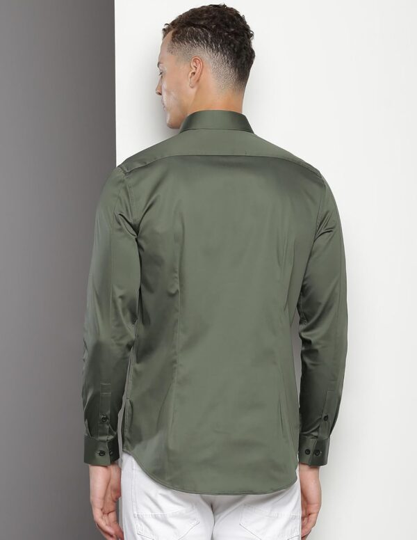 Calvin Klein Department1070 Solid Slim Fit Shirt - Image 5