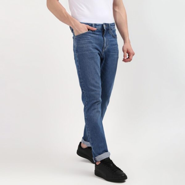 Tommy Hilfiger Men's Mid Rise Regular Fit Jeans - Image 6