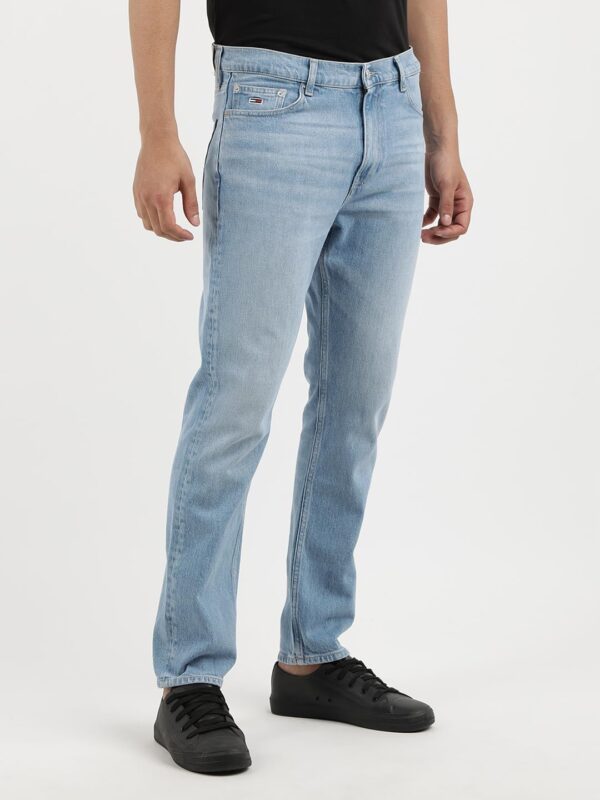 Tommy Hilfiger Men's Regular Mid Rise Jeans - Image 4