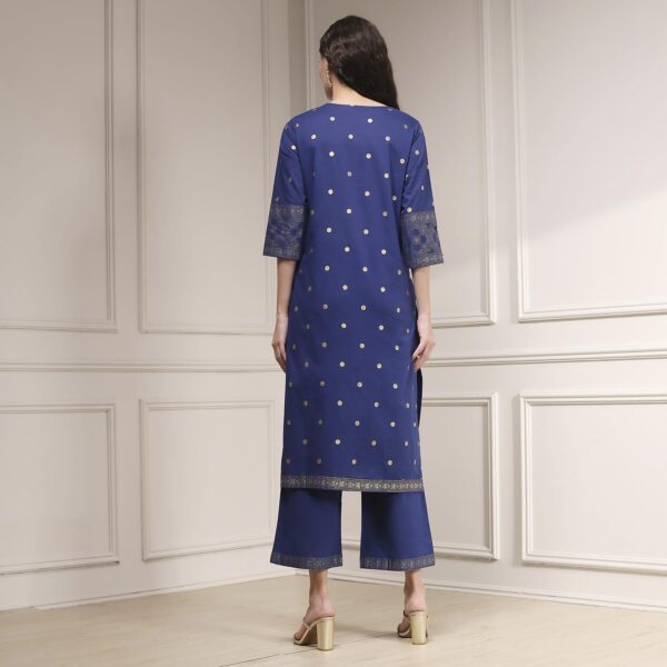 BIBA Women's Cotton Kurta, Bottom, Dupatta - Image 5