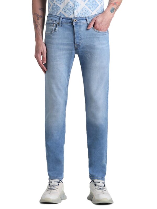 JACK & JONES Men's Mid Rise Slim Jeans - Image 2
