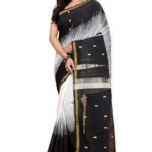 OISHANI SAREE GHOR Women's Traditional Bengal Ikkat Handloom Saree