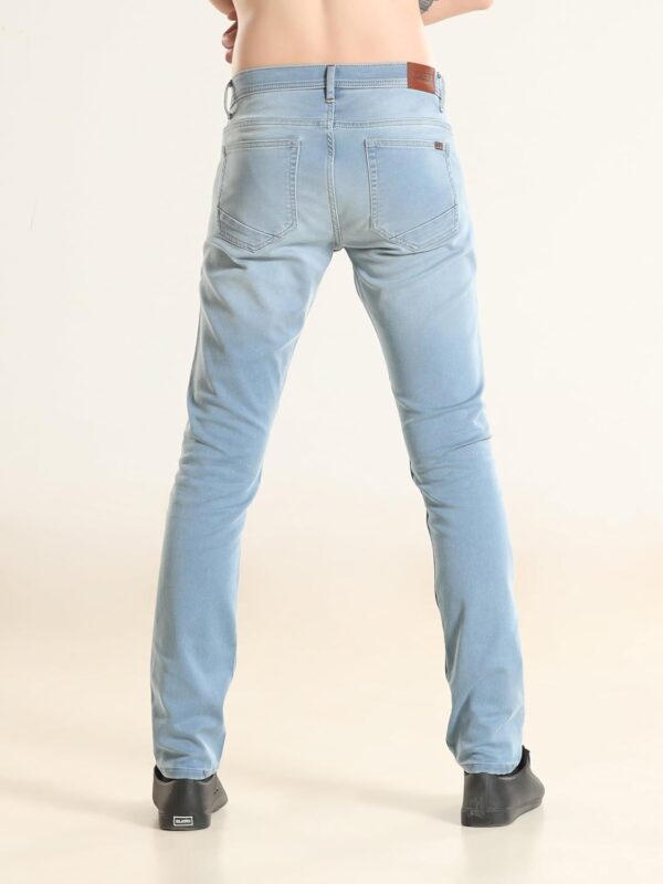 TURMS Men's Cool Tech Jeans All Degree Anti Odor UV Protectant Travel Edition Mid Rise Denim Pants | Stretchable Comfort Cotton Rich - Image 3