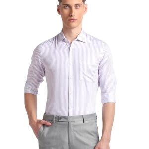 Arrow Men's 100% Cotton Slim Fit Shirt
