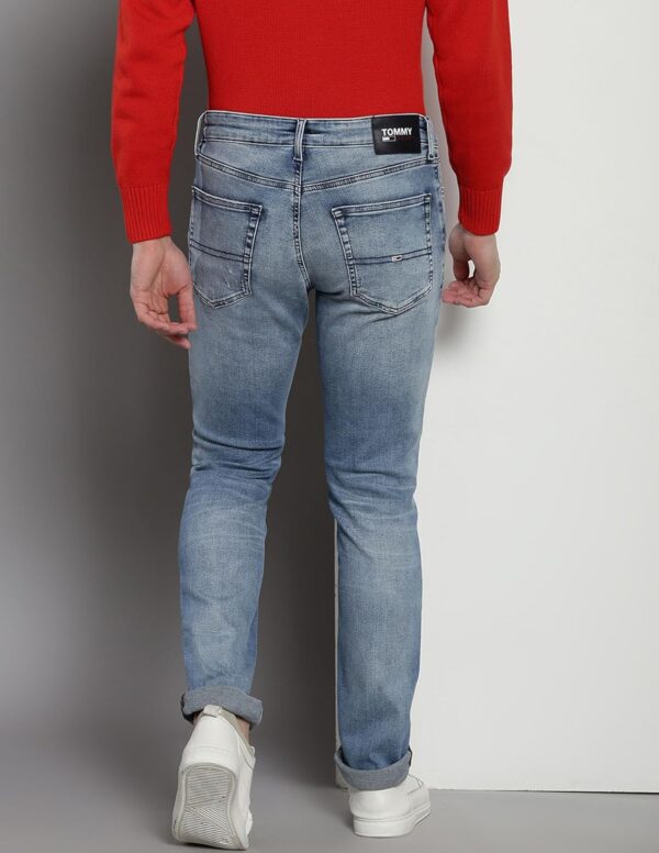 Tommy Hilfiger Men Mid Rise Regular Fit Jeans - Image 5