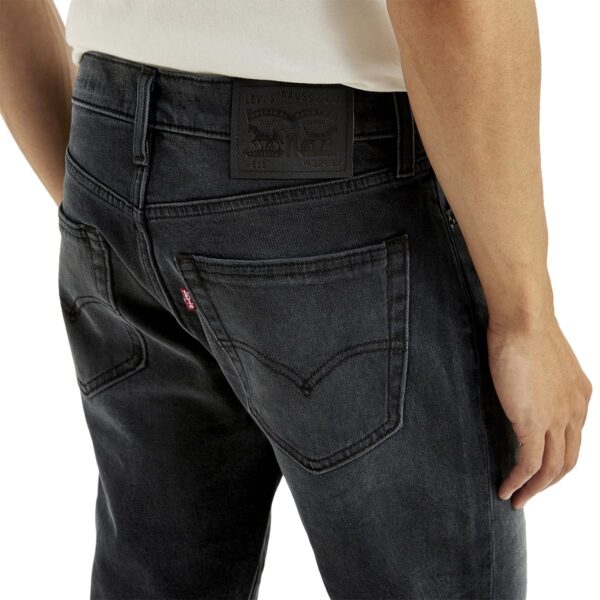 Levi's Men's 511 Slim Fit Black Jeans - Image 3