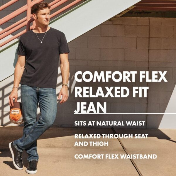 Wrangler Men's Relaxed Fit Boot Cut Jean - Image 4
