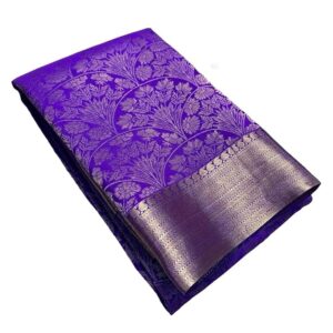 Shree Silk Mills Every Occasion Lightweight Brocade Mysore Silk Saree