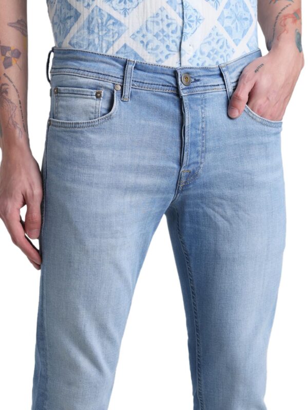 JACK & JONES Men's Mid Rise Slim Jeans - Image 4
