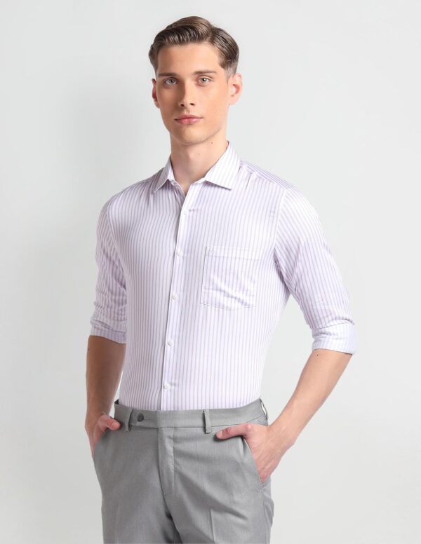 Arrow Men's 100% Cotton Slim Fit Shirt - Image 5