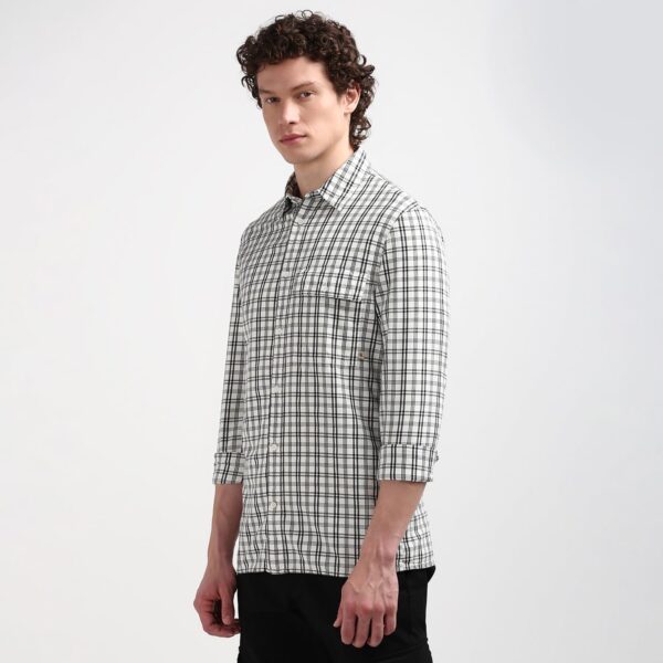 Calvin Klein Department3874 Checkered Regular Fit Shirt - Image 3