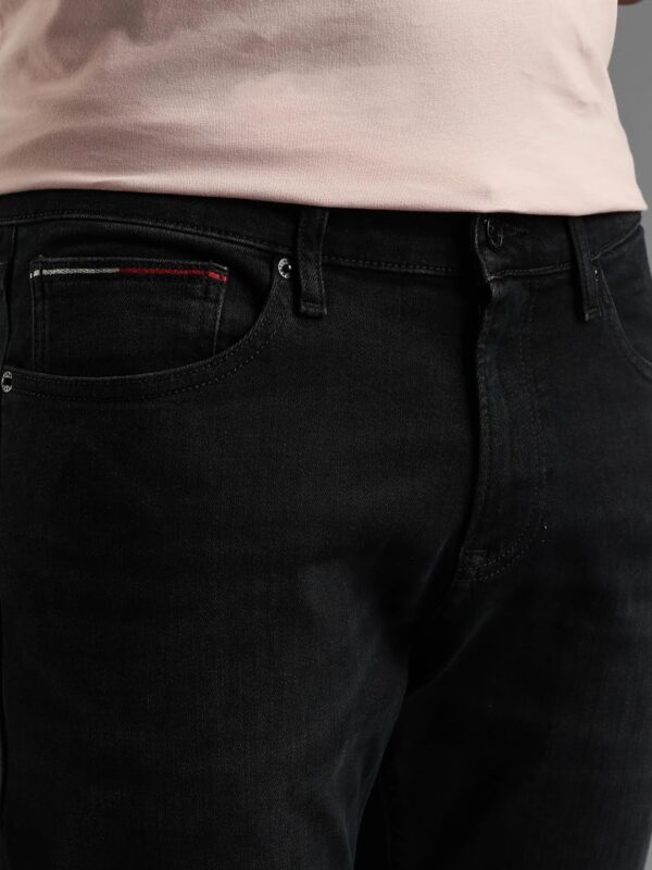 Tommy Hilfiger Mid-Wash Regular-Fit Mid Rise Jeans - Image 5