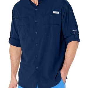 Columbia Men Omni-Wick Tamiami II Hiking and Trekking Long Sleeve Shirt