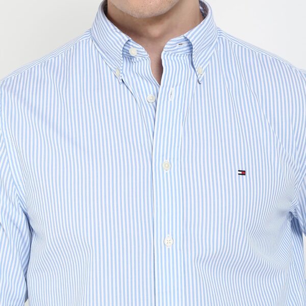 Tommy Hilfiger Men's Cotton Regular Fit Shirt - Image 6