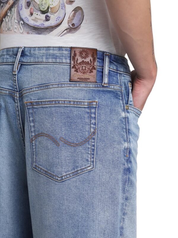 JACK & JONES Men's Mid Rise Loose Jeans - Image 5