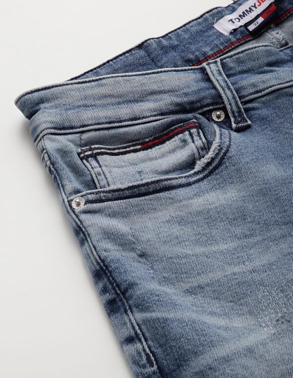 Tommy Hilfiger Men Mid Rise Regular Fit Jeans - Image 2